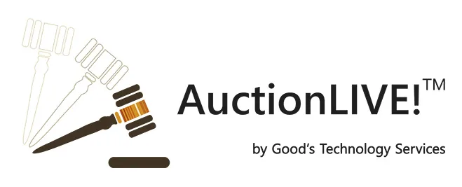 AuctionLIVE Logo Logo for AuctionLIVE! auction software by Good's Technology Services